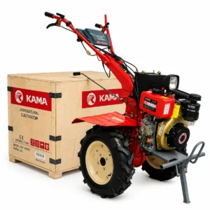 تیلر کولتیواتور 7 اسب کاما کاما گازوئیلی اورجینال مدل KDT-610KE استارتی