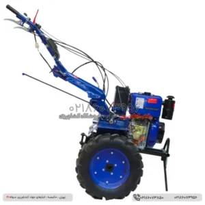 تیلر کولتیواتور 10 اسب اگرو گازوئیلی استارتی مدل AMC2-D9EB