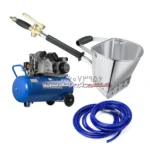 پکیج سیمانکاری دیواری پیستوله ساخت کره - دینام 3 اسب تک فاز یکسال گارانتی
