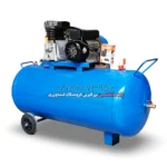 کمپرسور 250 لیتری دو سیلندر دینام 2.5 اسب بخار تک فاز