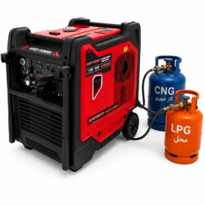 موتوربرق 11 کیلووات سوپرسایلنت سه گانه سوز اینورتری ایزی پاور مدل 17800GAS