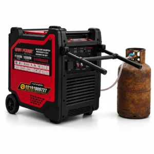 موتور برق اینورتری سه‌گانه‌سوز ایزی پاور مدل S17800GAS سوپر سایلنت 11 کیلووات